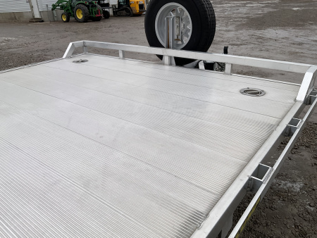 New 2025 Aluma 1026H-BT Landscape Trailer