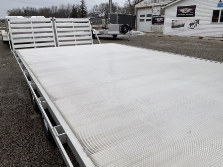 New 2025 Aluma 1026H-BT Landscape Trailer