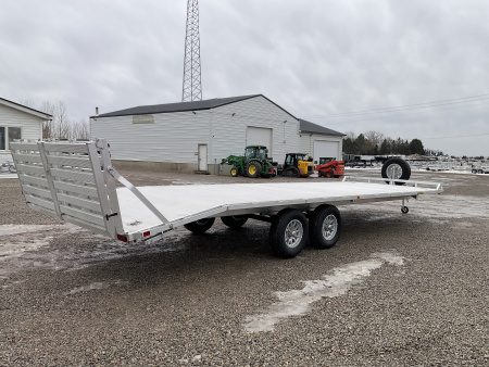 New 2025 Aluma 1026H-BT Landscape Trailer