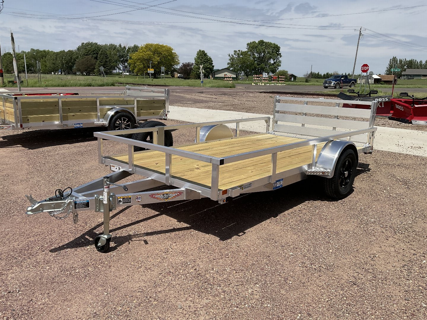 New 2024 H&H Trailers H7612RSA-030 Utility Trailer