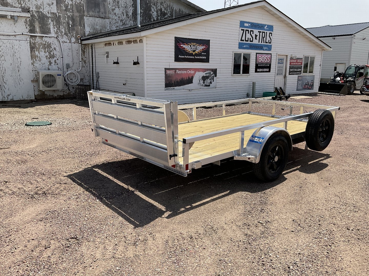 New 2024 H&H Trailers H7612RSA-030 Utility Trailer