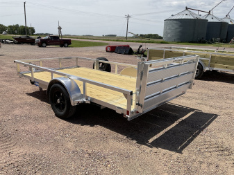 New 2024 H&H Trailers H7612RSA-030 Utility Trailer