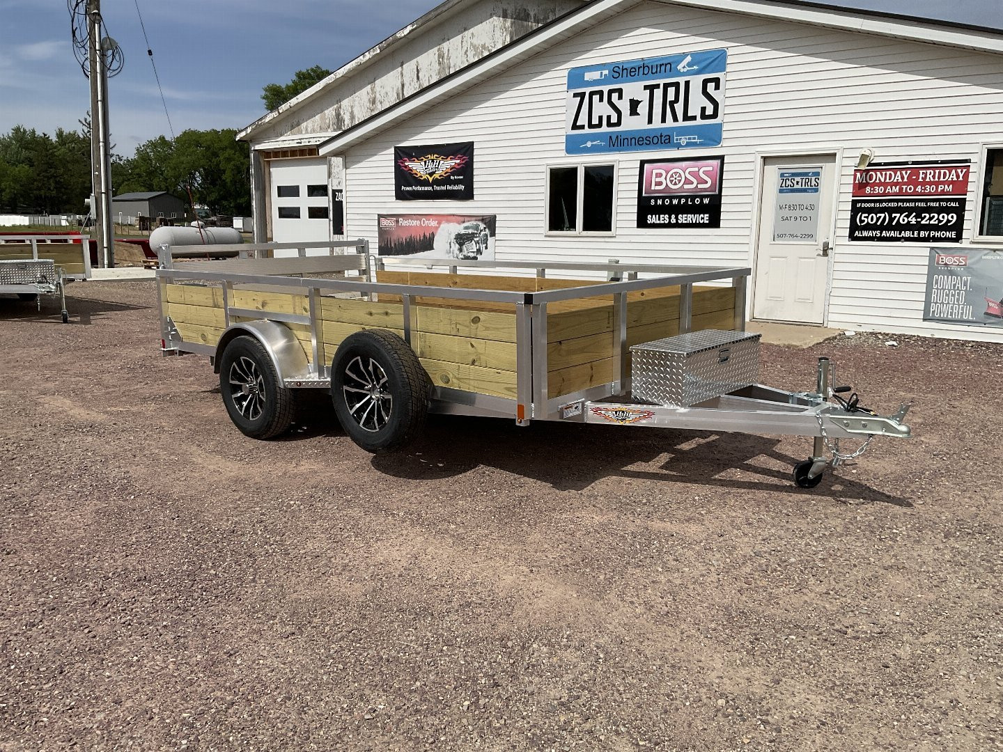 New 2024 H&H Trailers H8212WSA-030 Utility Trailer