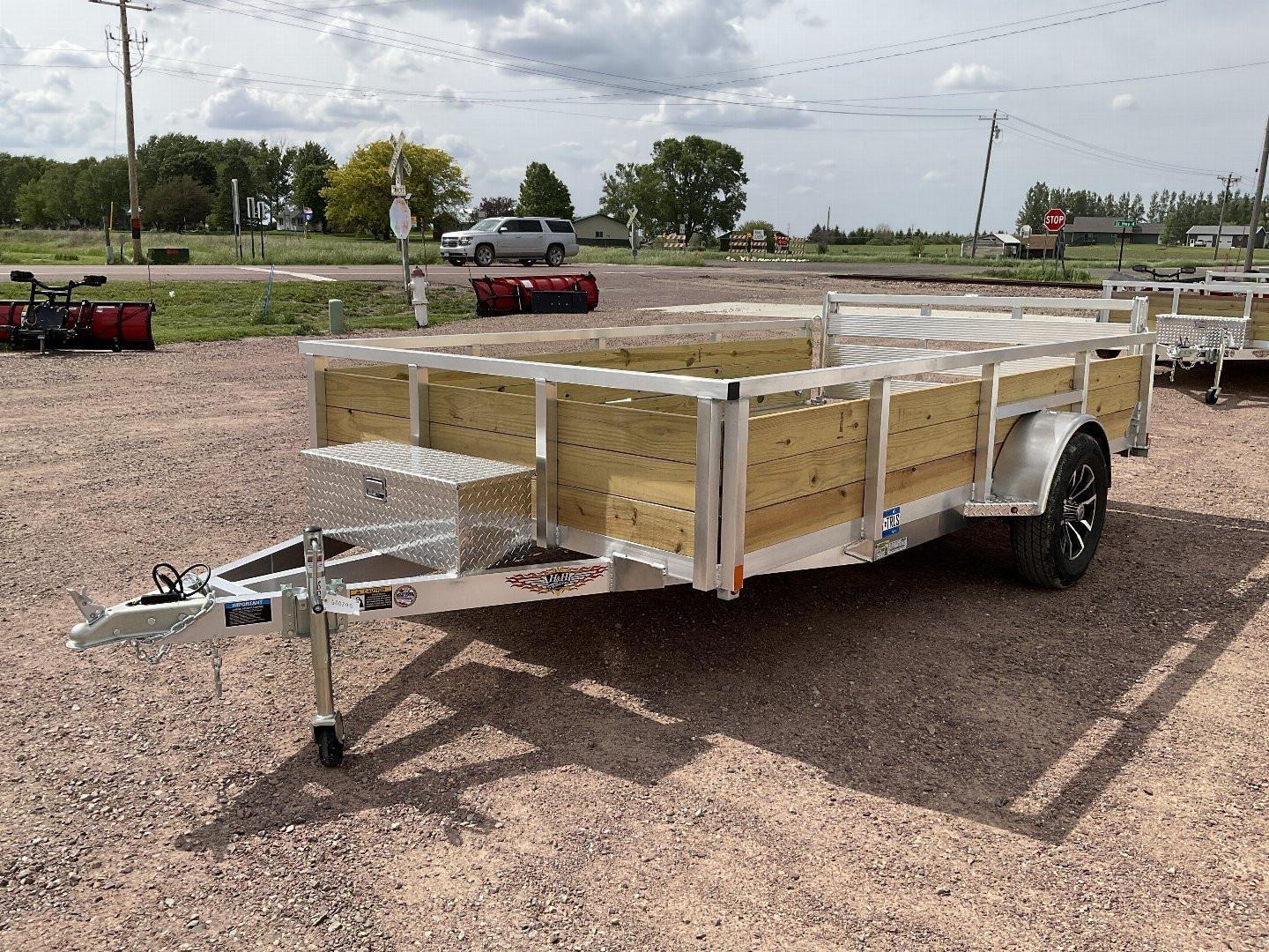 New 2024 H&H Trailers H8212WSA-030 Utility Trailer