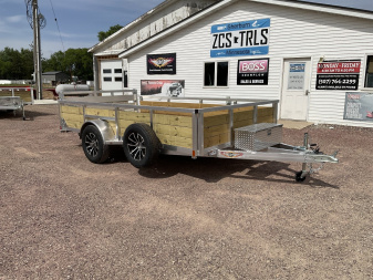New 2024 H&H Trailers H8212WSA-030 Utility Trailer