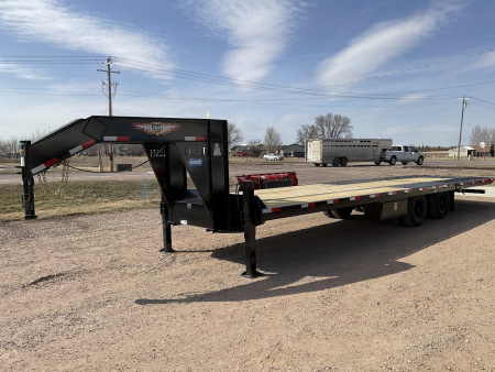 New 2024 H&H Trailers TH21+9HTHD-GN-225 Equipment Trailer