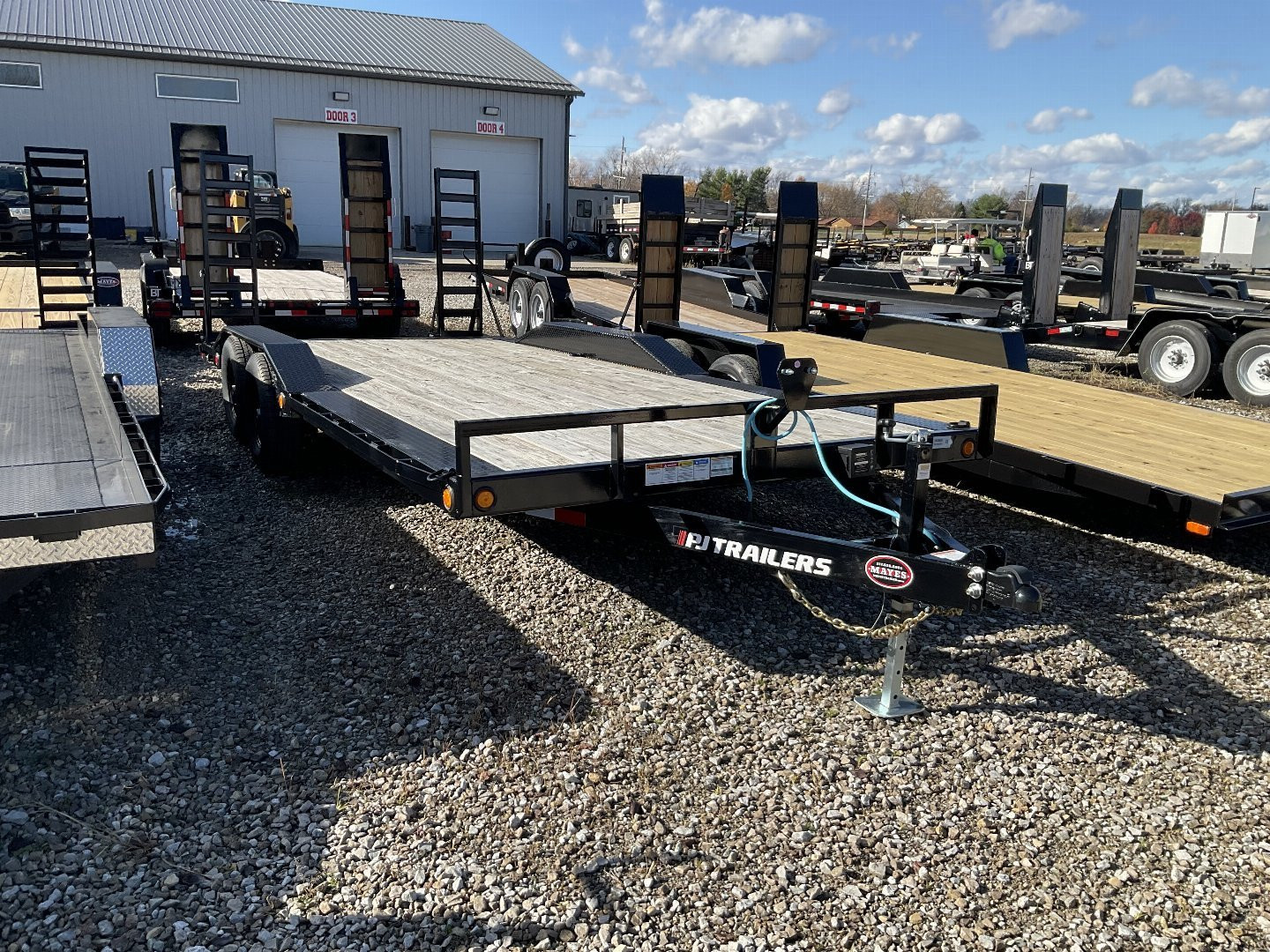 New 2025 PJ Trailers B5202 Car Hauler 102X20 TA BUGGY HAULER DOVETAIL (GVW:9899) BLACK