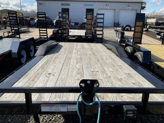 New 2025 PJ Trailers B5202 Car Hauler 102X20 TA BUGGY HAULER DOVETAIL (GVW:9899) BLACK