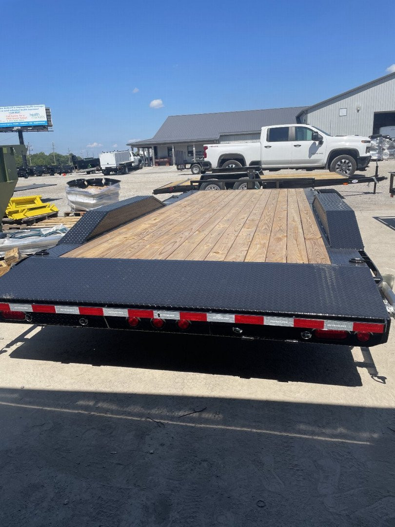 New 2025 PJ Trailers B5202 Car Hauler 102X20 TA BUGGY HAULER DOVETAIL (GVW:9899) BLACK