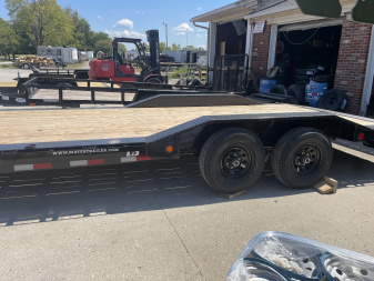 New 2025 PJ Trailers B5202 Car Hauler 102X20 TA BUGGY HAULER DOVETAIL (GVW:9899) BLACK