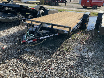 New 2025 PJ Trailers TH202 Tilt Trailer 83X20 TA QUICK TILT (GVW:9899) BLACK