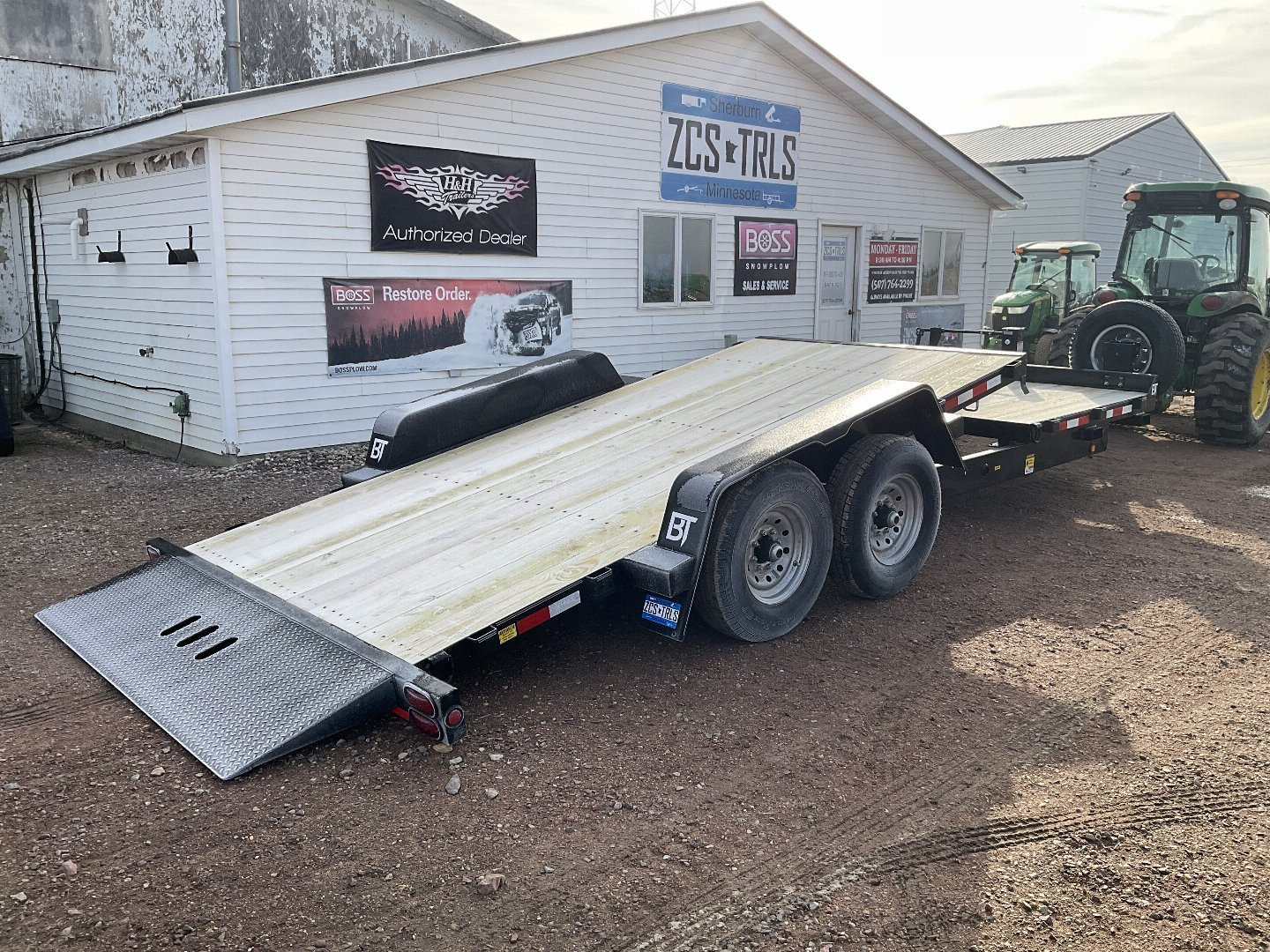 New 2024 Behnke TBCT2214ET Tilt Trailer