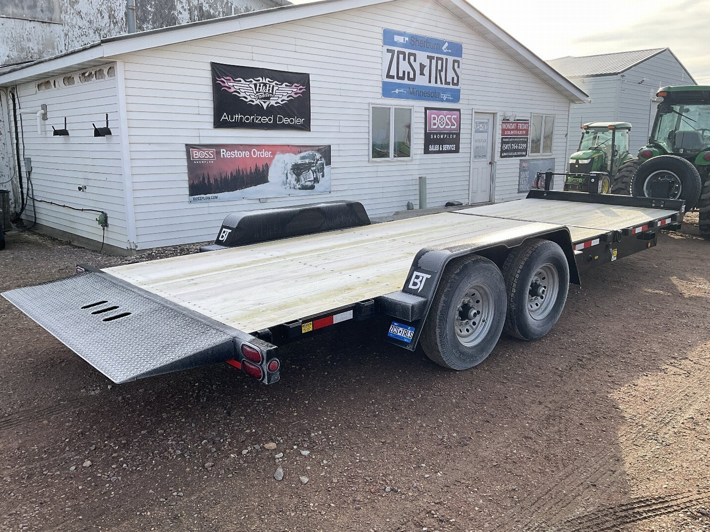 New 2024 Behnke TBCT2214ET Tilt Trailer