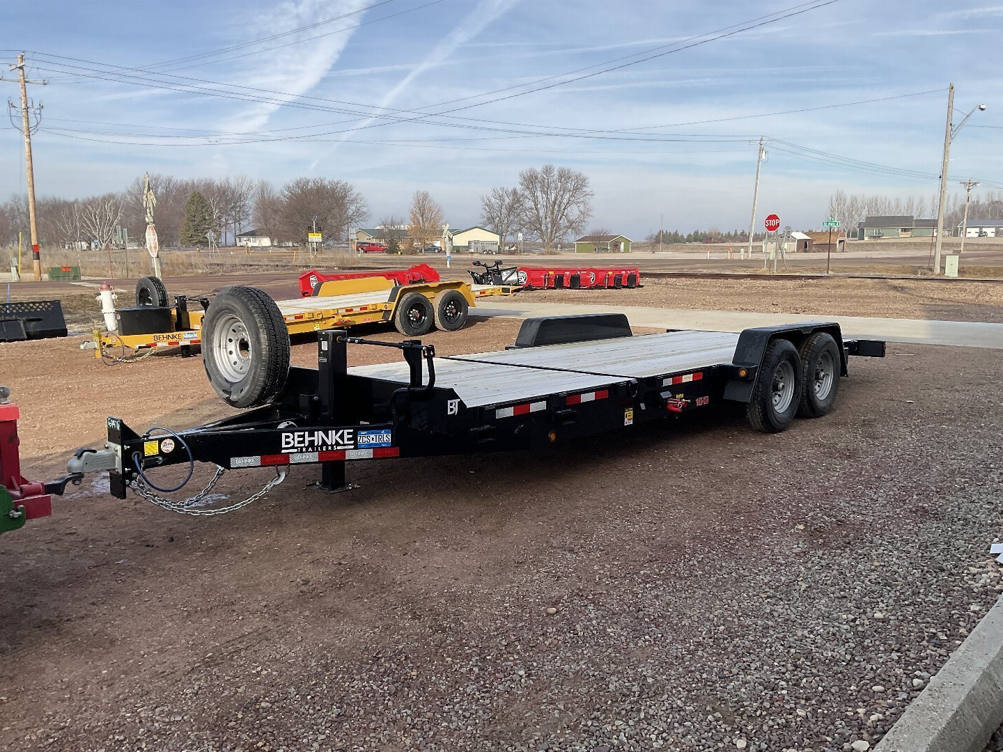 New 2024 Behnke TBCT2214ET Tilt Trailer