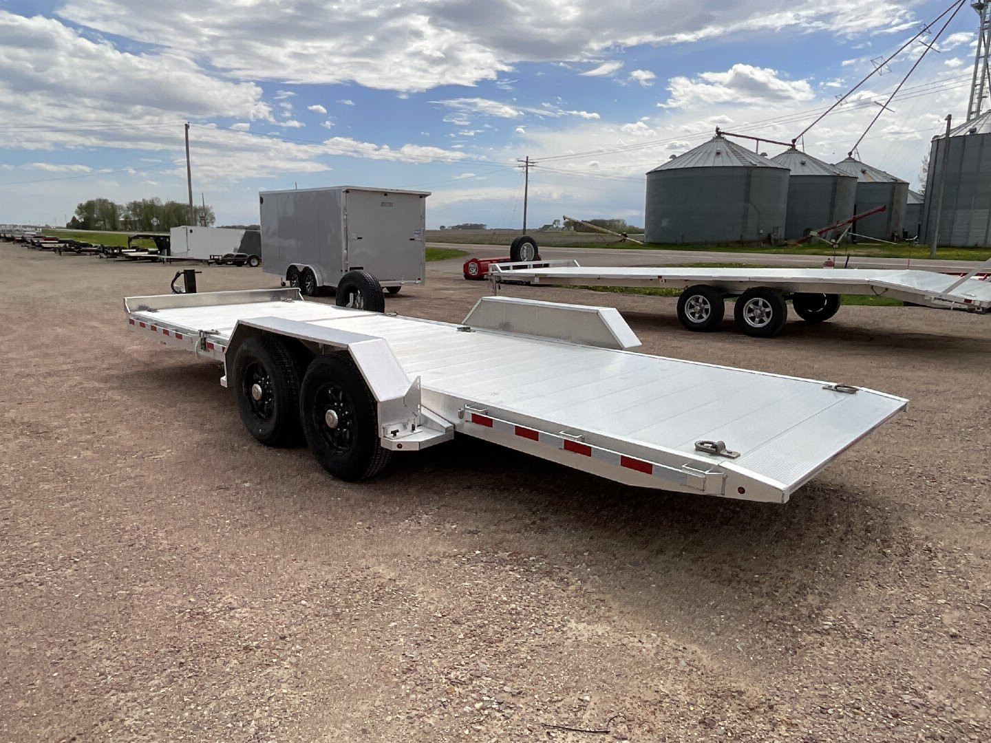 New 2024 Aluma 8222-14K-6SF-TILT Tilt Trailer