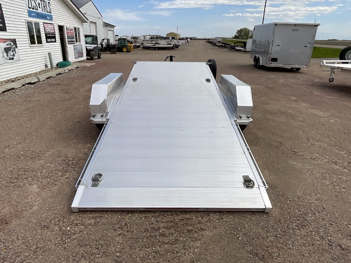 New 2024 Aluma 8222-14K-6SF-TILT Tilt Trailer