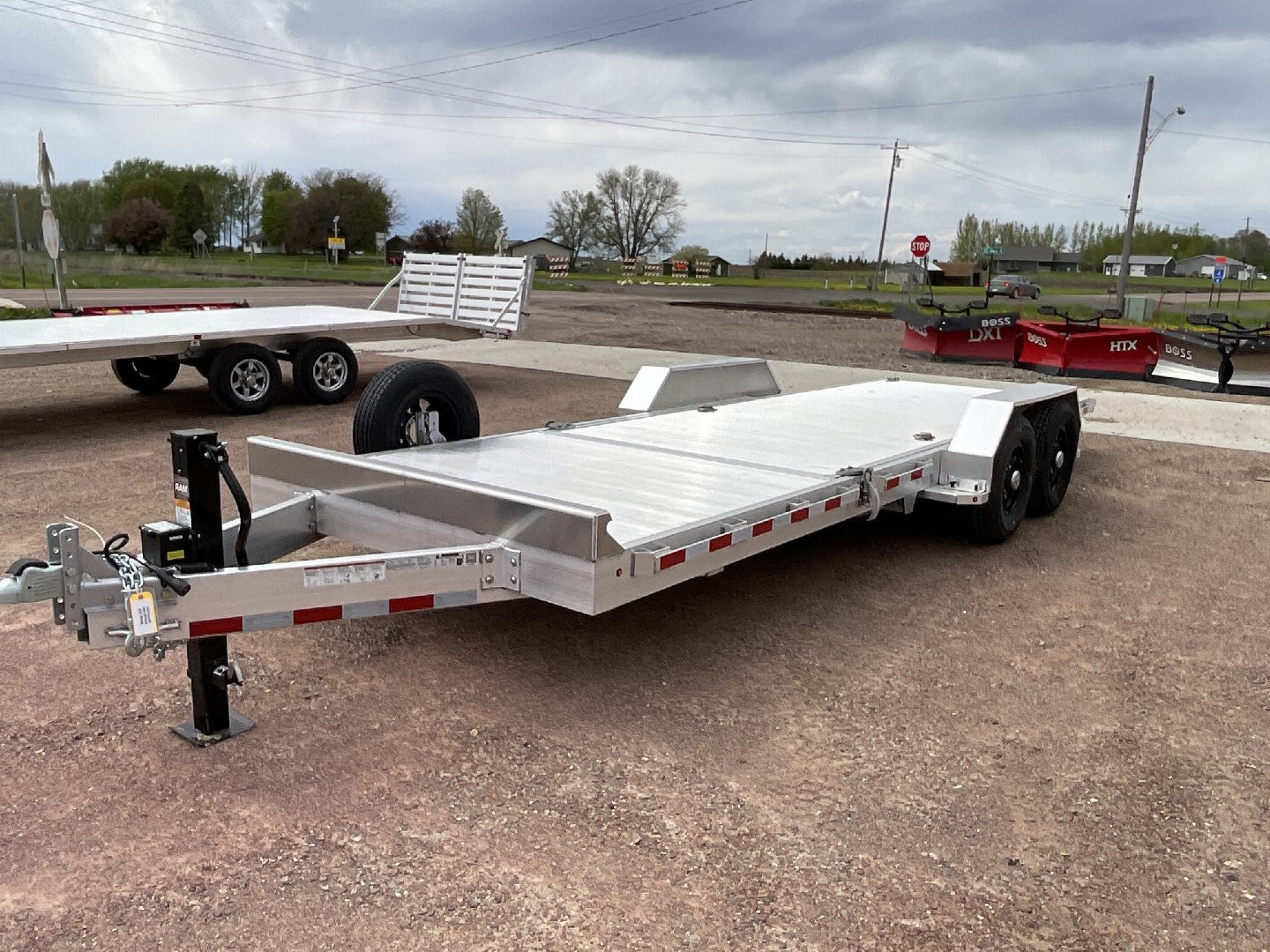 New 2024 Aluma 8222-14K-6SF-TILT Tilt Trailer