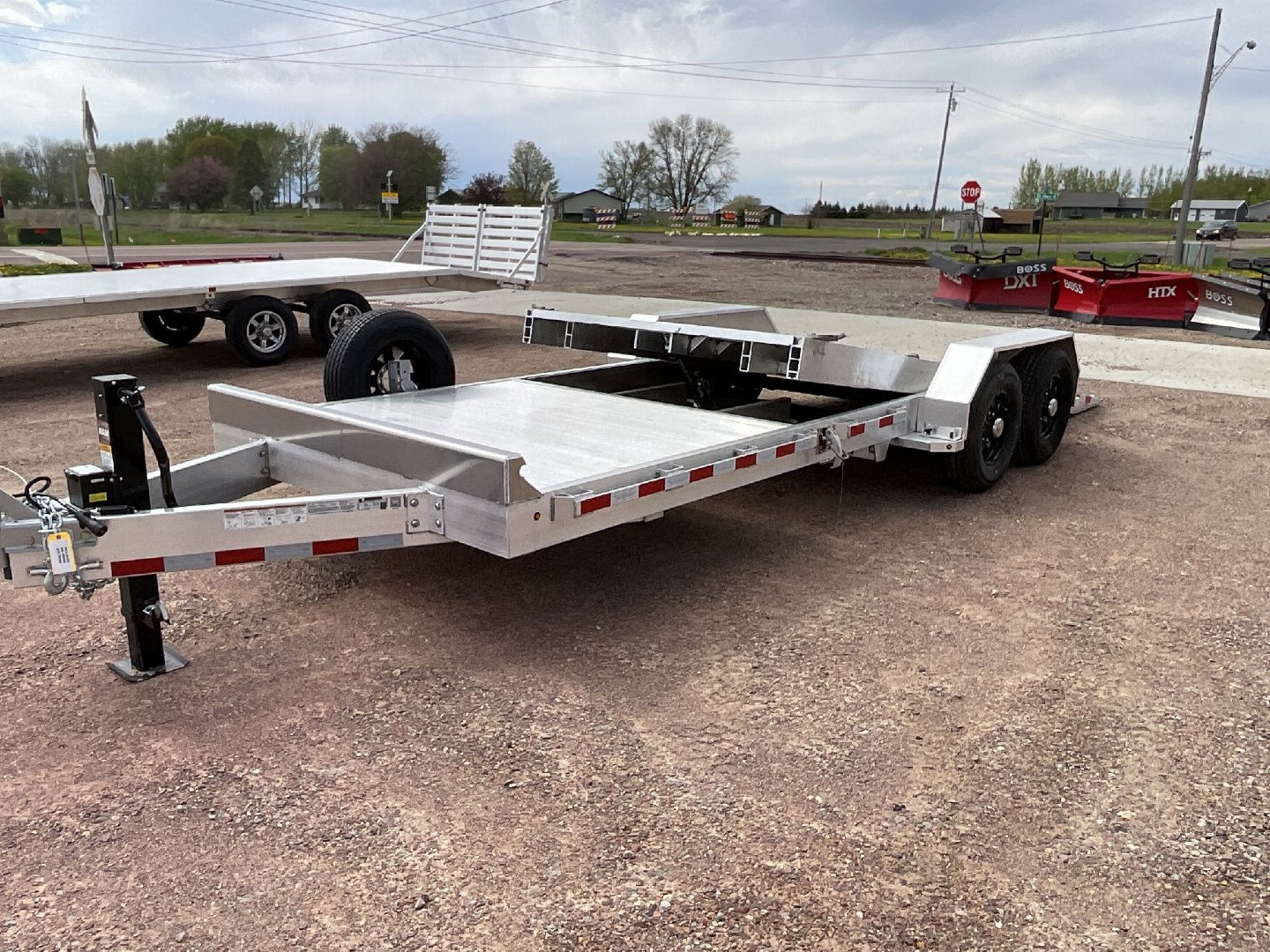 New 2024 Aluma 8222-14K-6SF-TILT Tilt Trailer