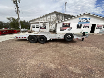 New 2024 Aluma 8222-14K-6SF-TILT Tilt Trailer