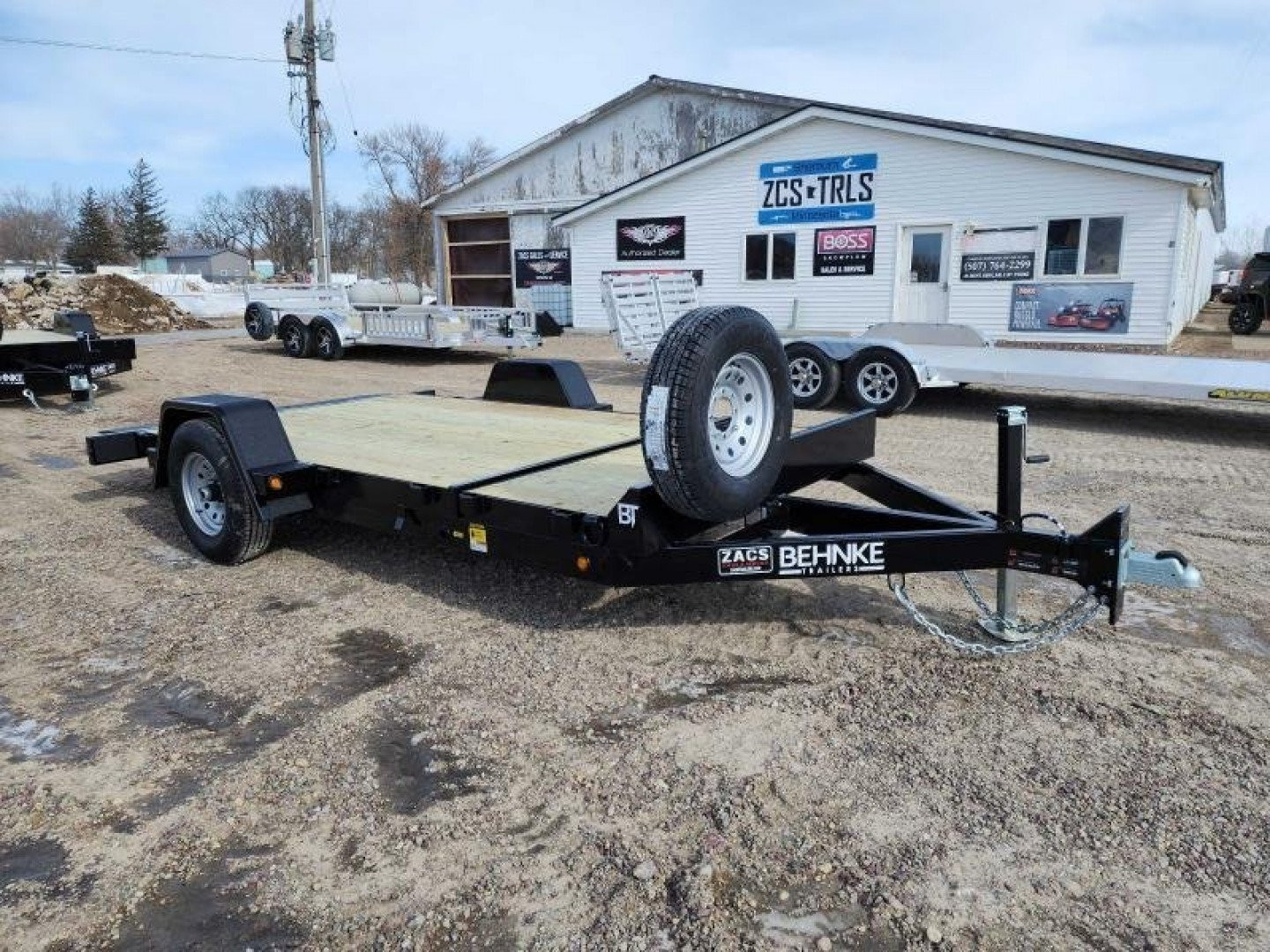 New 2022 Behnke UT81X15ET Tilt Trailer