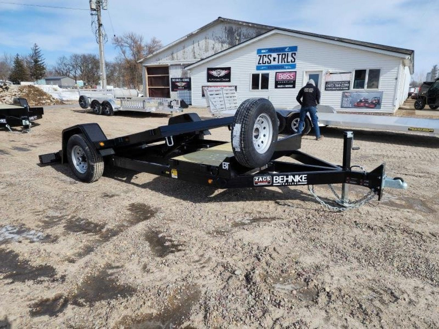 New 2022 Behnke UT81X15ET Tilt Trailer