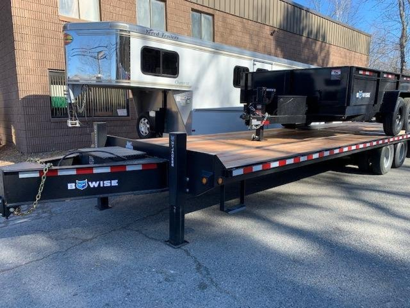 New 2023 B-Wise Construction equipment Trailer