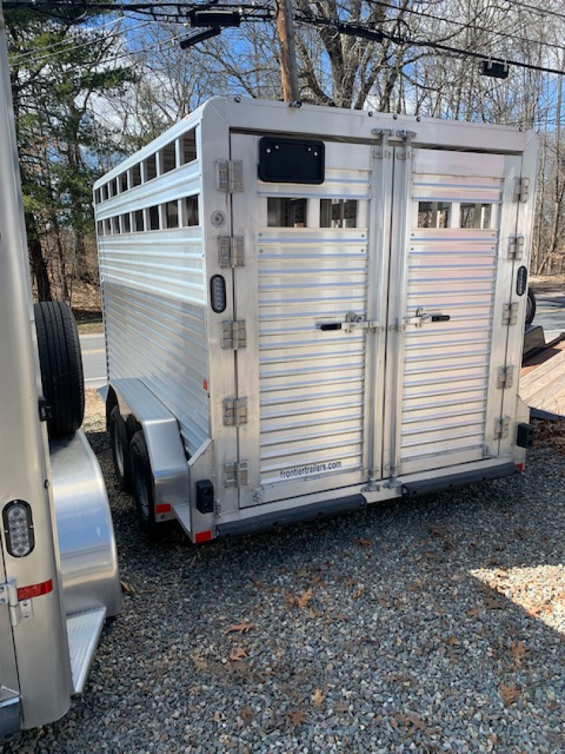 New 2025 FRONTIER TRAILERS 12ft stock /livestock trailer Horse Trailer