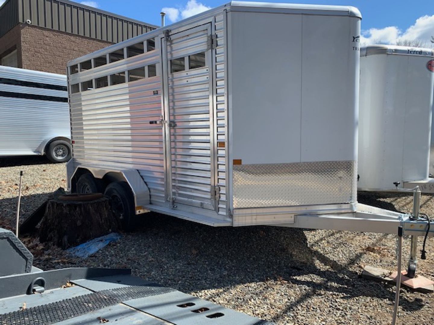 New 2025 FRONTIER TRAILERS 12ft stock /livestock trailer Horse Trailer