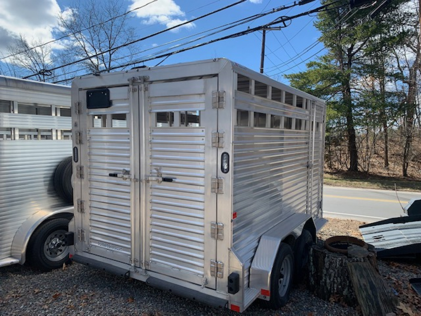 New 2025 FRONTIER TRAILERS 12ft stock /livestock trailer Horse Trailer