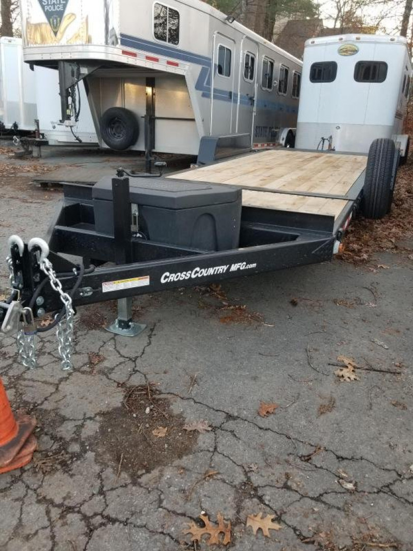 New 2025 Cross Country Manufacturing 7 x 20 Flatbed Tilt Trailer