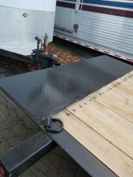 New 2025 Cross Country Manufacturing 7 x 20 Flatbed Tilt Trailer