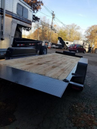 New 2025 Cross Country Manufacturing 7 x 20 Flatbed Tilt Trailer