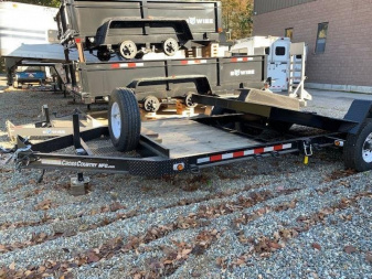 New 2025 Cross Country Manufacturing 7 x 20 Flatbed Tilt Trailer