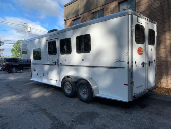 New 2025 SUNDOWNER TRAILERS 2023 Sundowner Santa Fe 3H Slant With LQ Horse Trailer