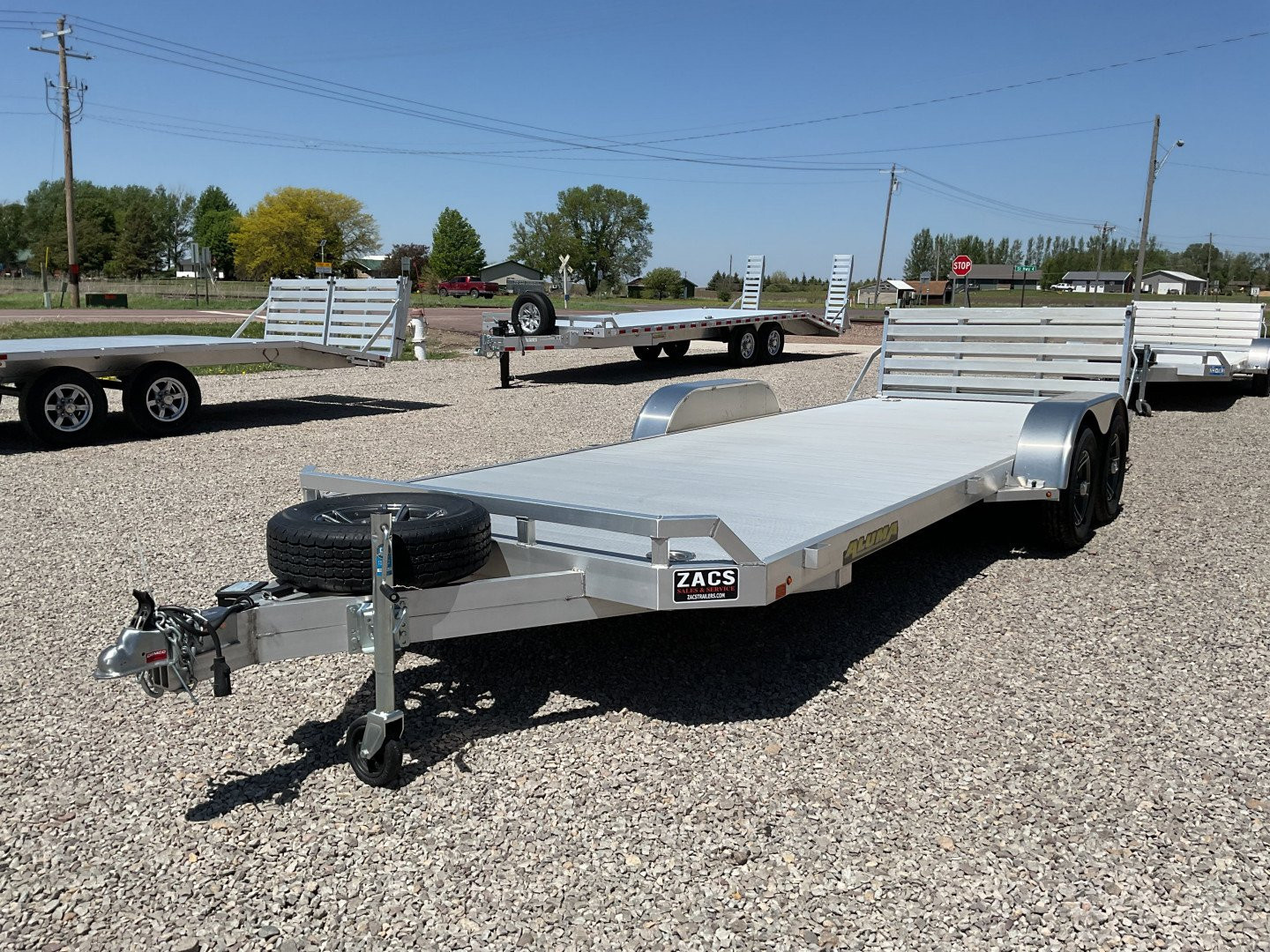 New 2024 Aluma 8220-BT Landscape Trailer