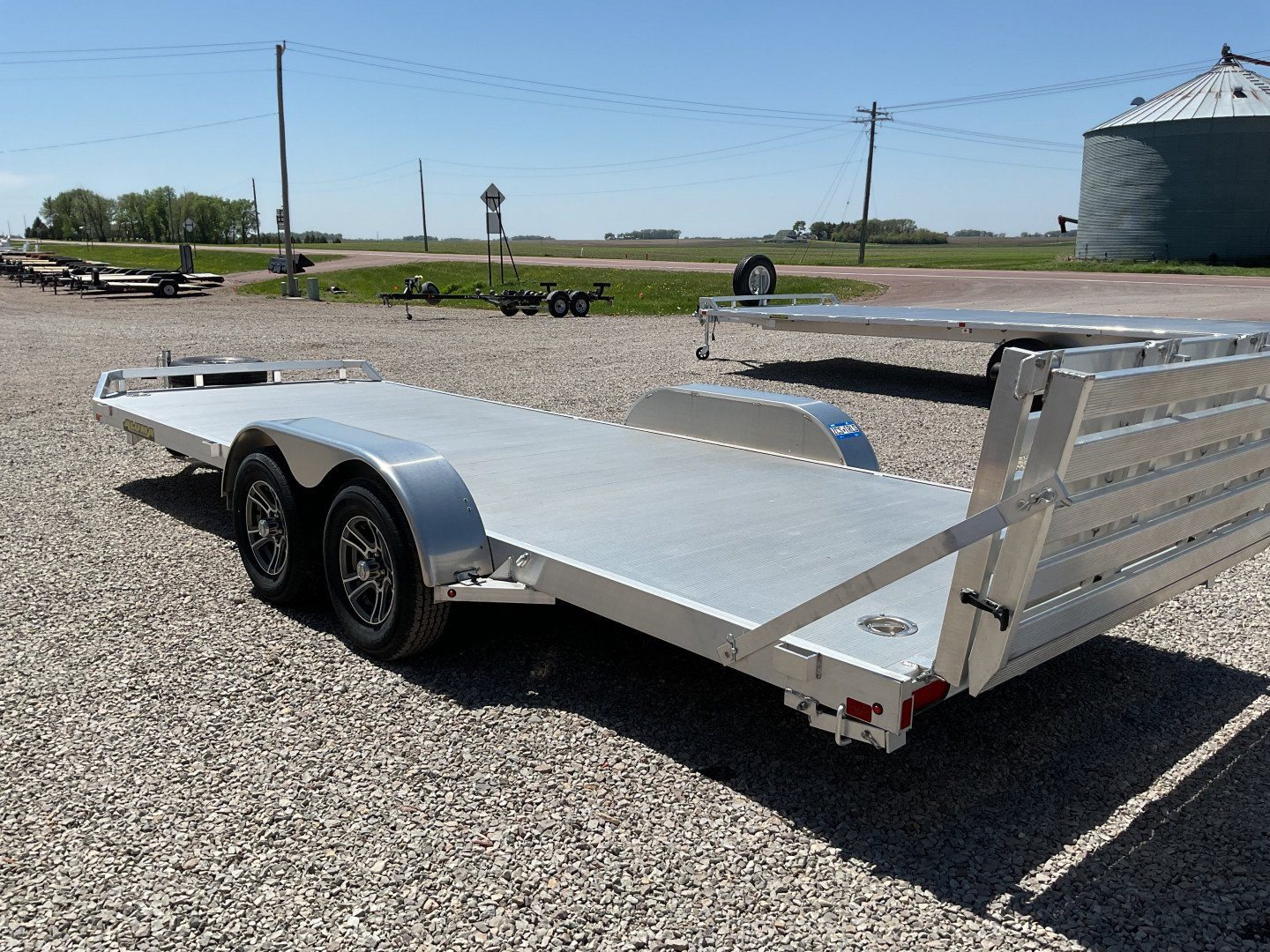 New 2024 Aluma 8220-BT Landscape Trailer