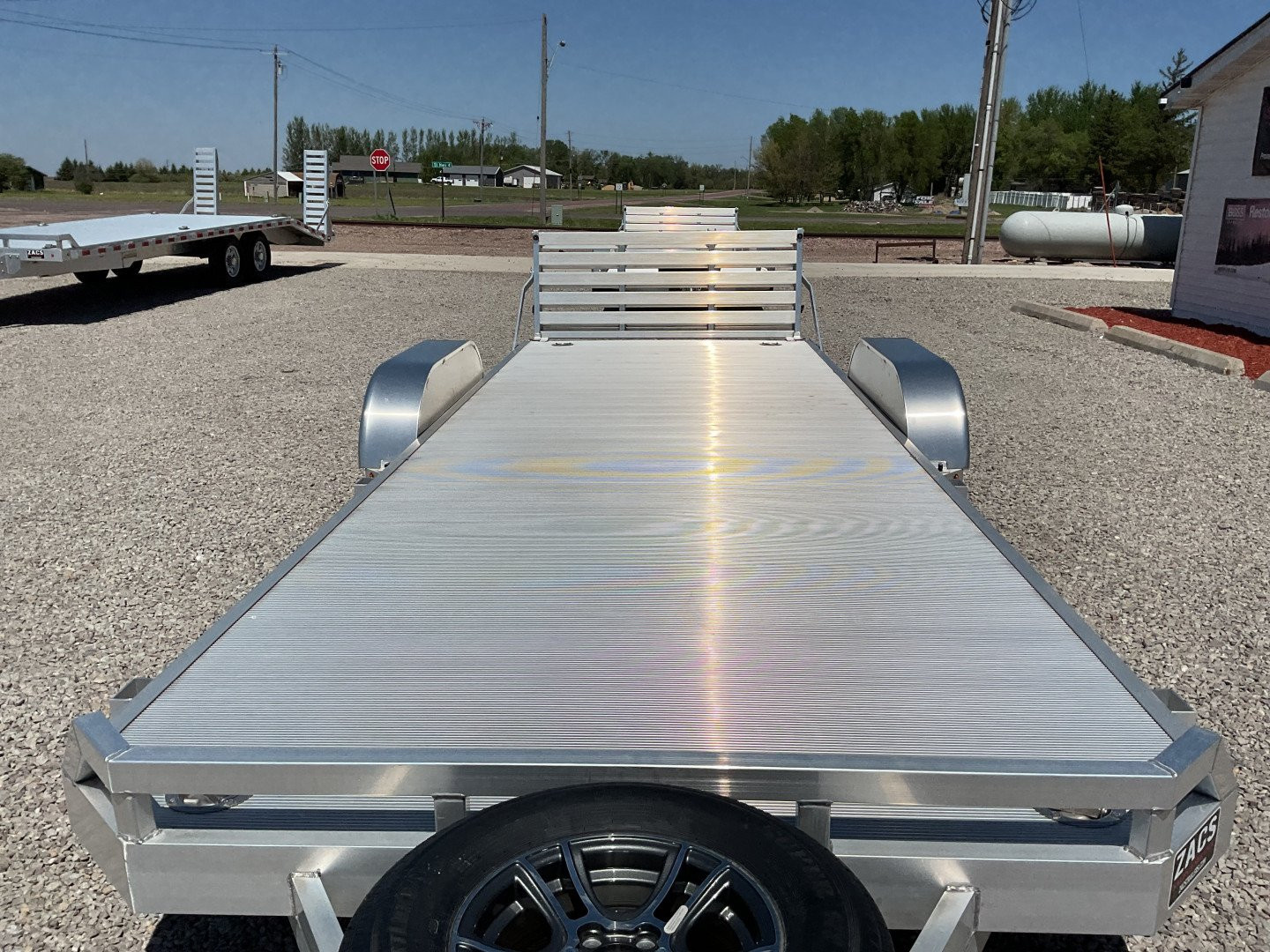 New 2024 Aluma 8220-BT Landscape Trailer