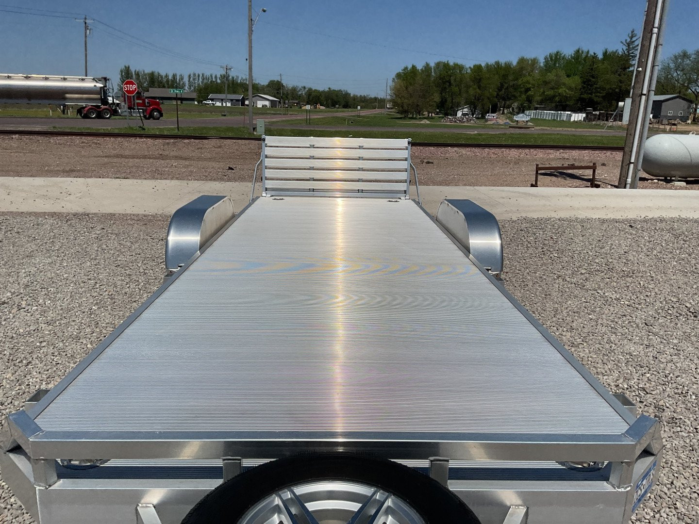 New 2024 Aluma 8220-BT Landscape Trailer