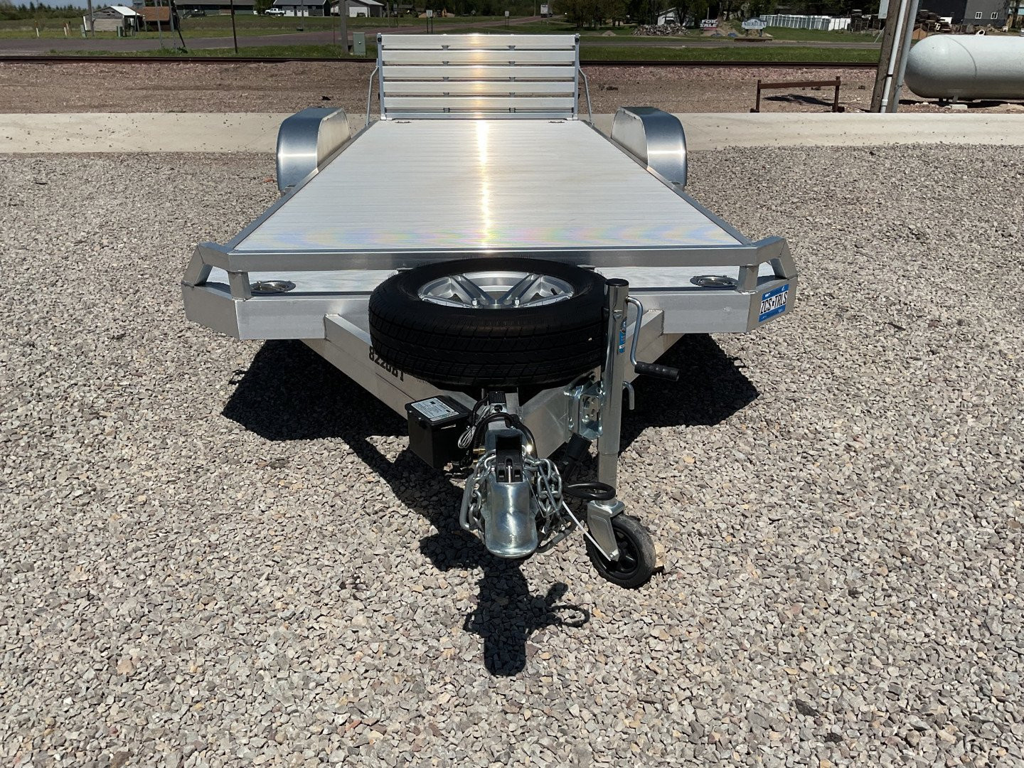 New 2024 Aluma 8220-BT Landscape Trailer