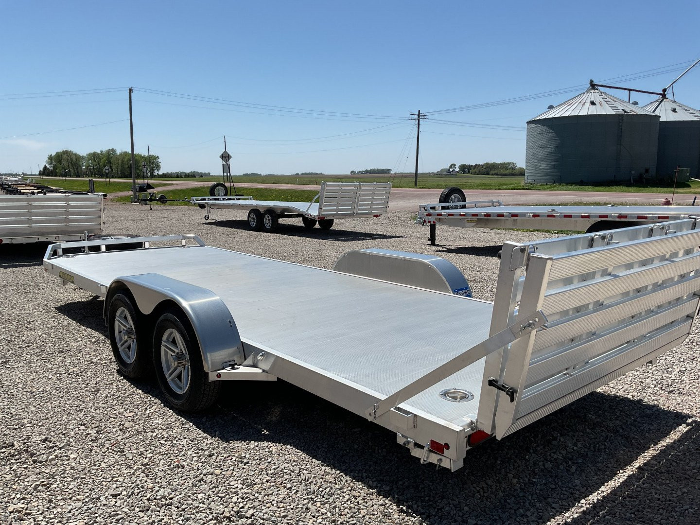 New 2024 Aluma 8220-BT Landscape Trailer