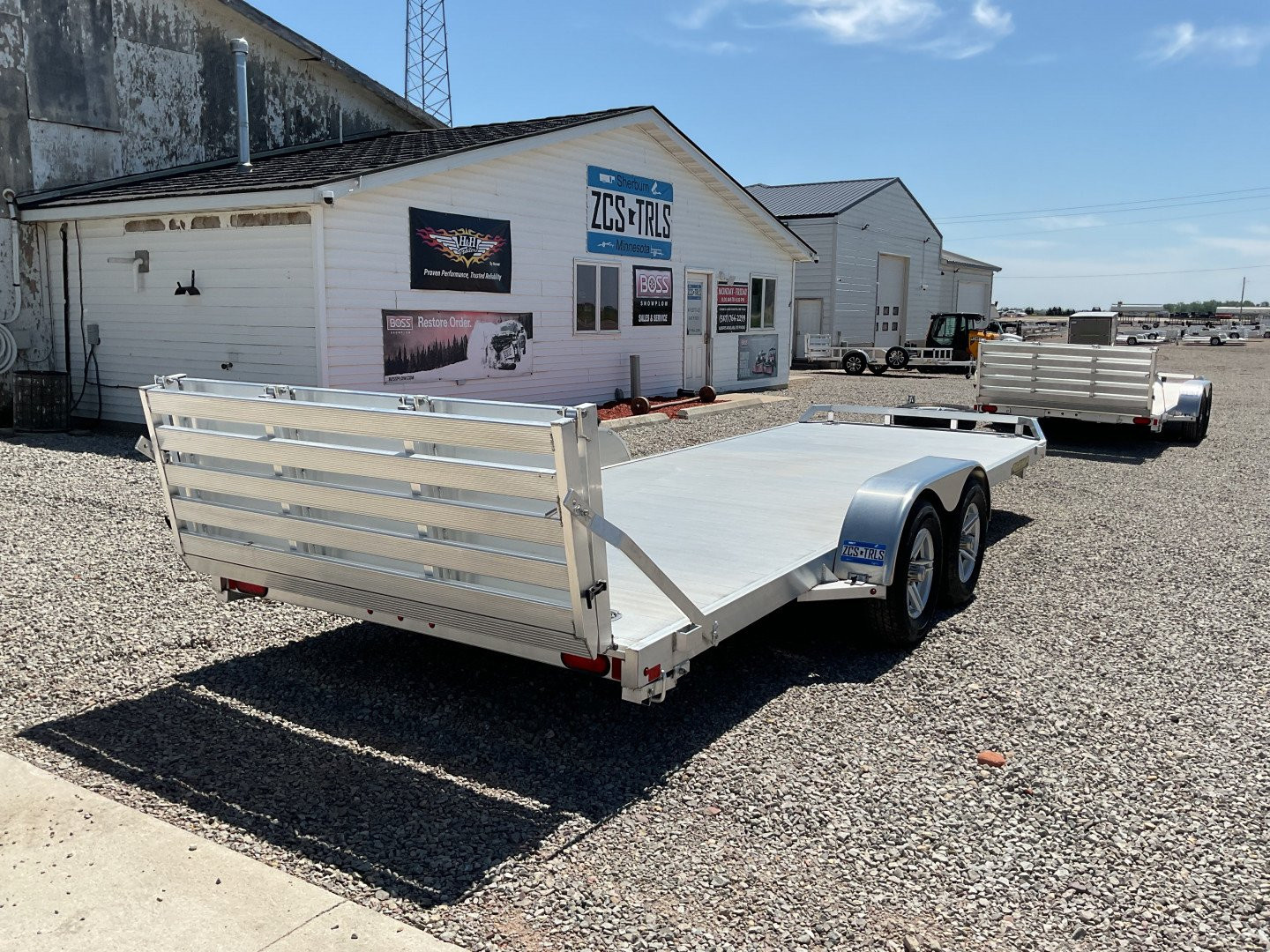 New 2024 Aluma 8220-BT Landscape Trailer
