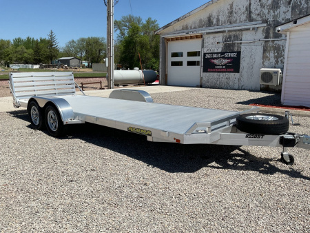 New 2024 Aluma 8220-BT Landscape Trailer