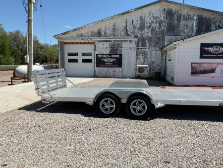 New 2024 Aluma 8220-BT Landscape Trailer