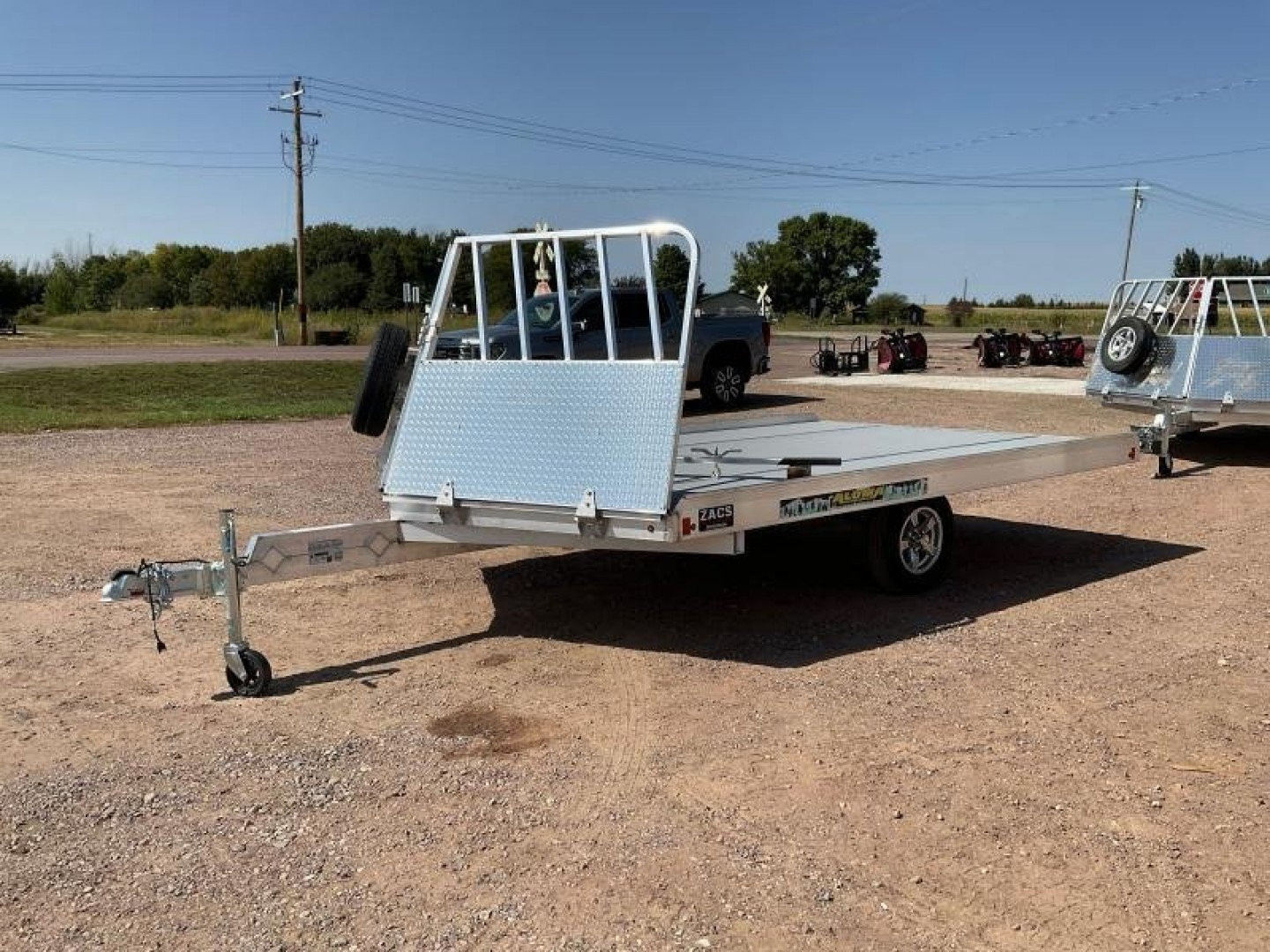 New 2024 Aluma 8612 Utility Trailer