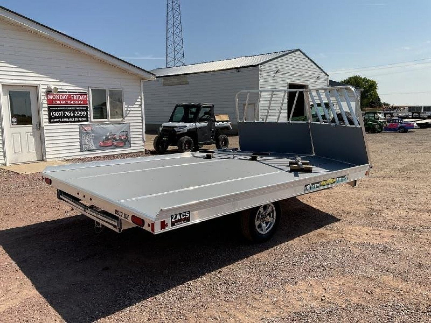 New 2024 Aluma 8612 Utility Trailer