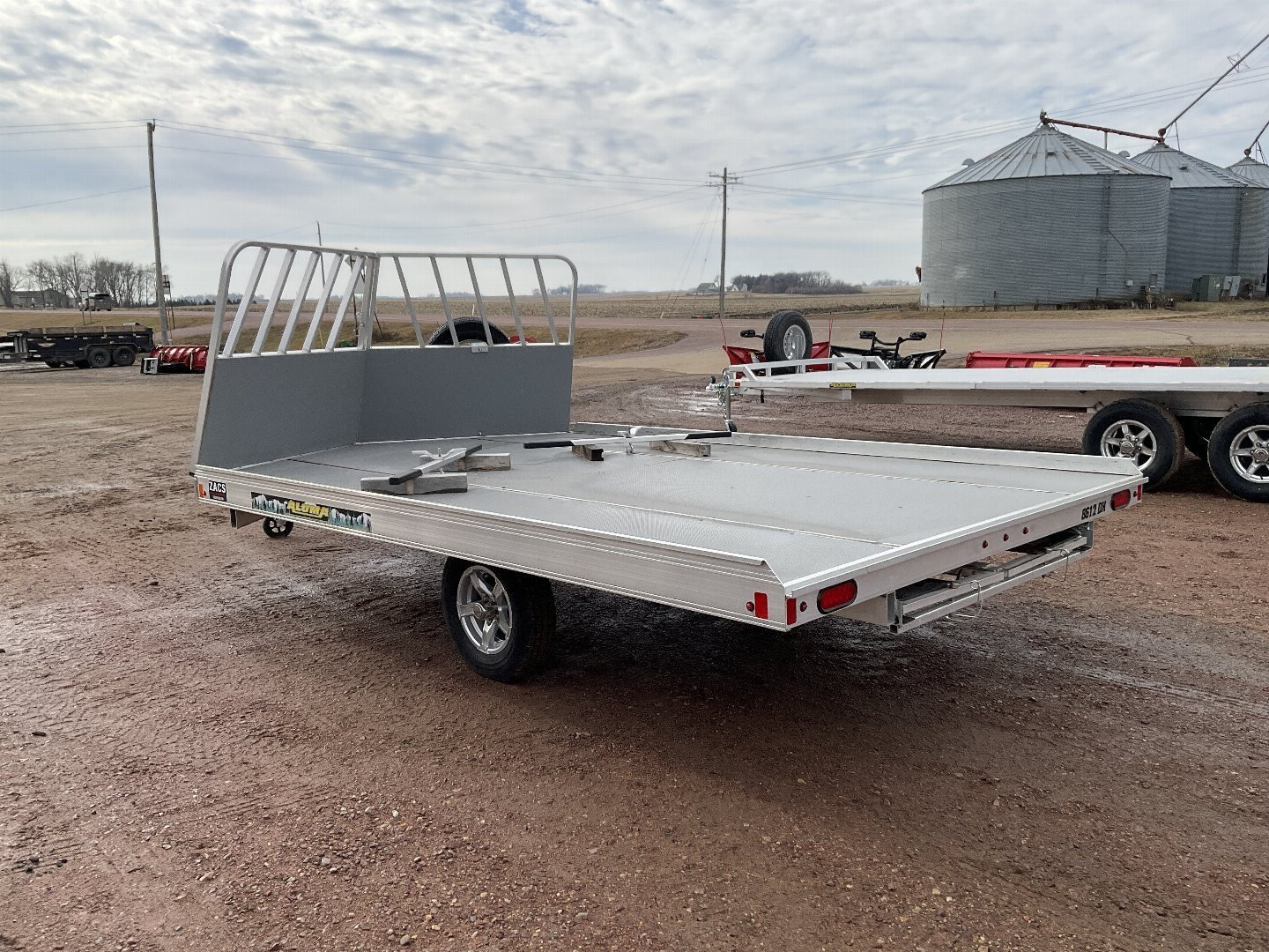 New 2024 Aluma 8612 Utility Trailer