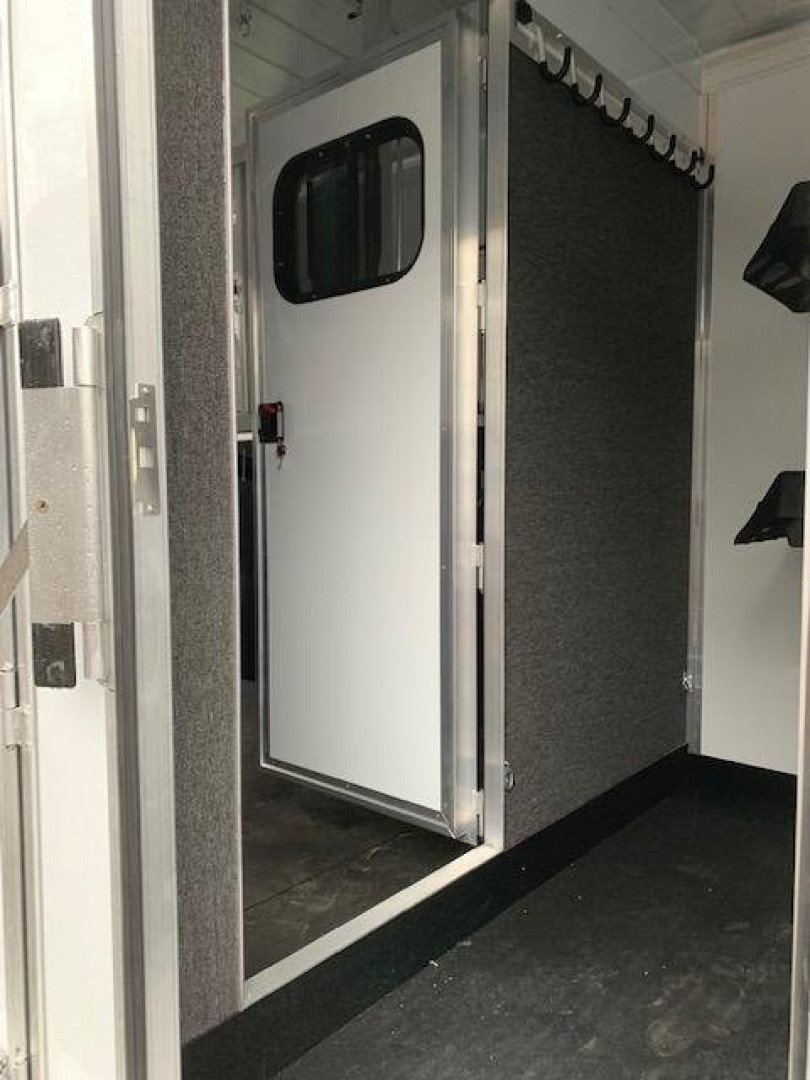 New 2023 Jamco Trailers Premier 2H BP DR Horse Trailer