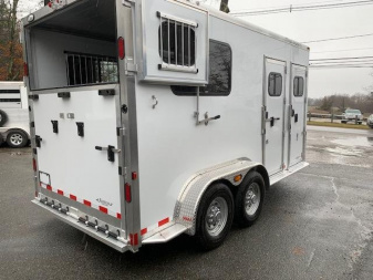 New 2023 Jamco Trailers Premier 2H BP DR Horse Trailer