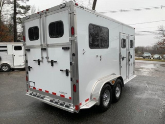 New 2023 Jamco Trailers Premier 2H BP DR Horse Trailer