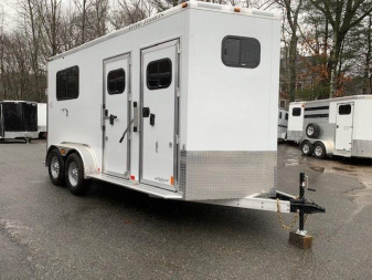 New 2023 Jamco Trailers Premier 2H BP DR Horse Trailer